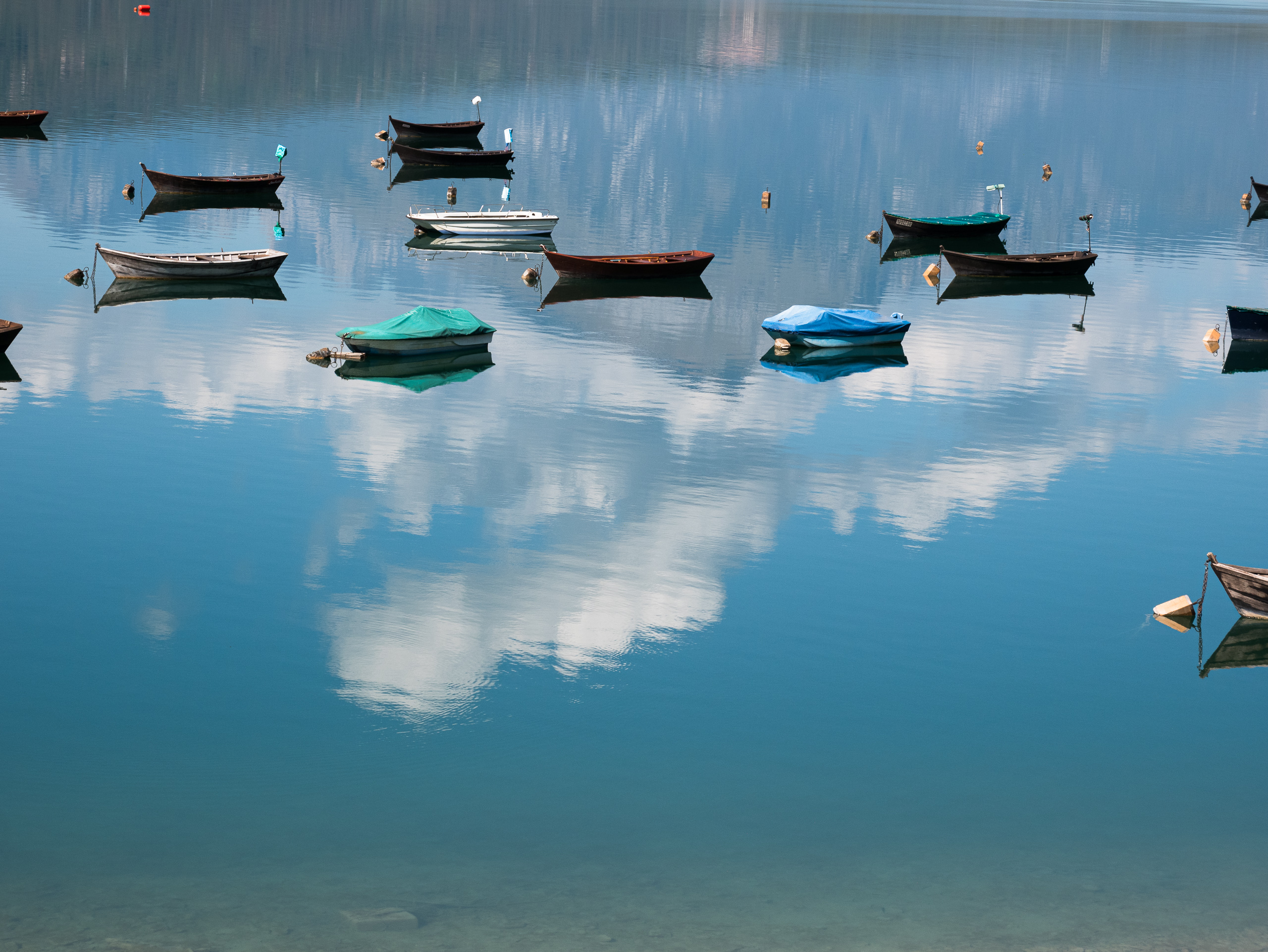 Belluno – Lago di Santa Croce: Rund um den See